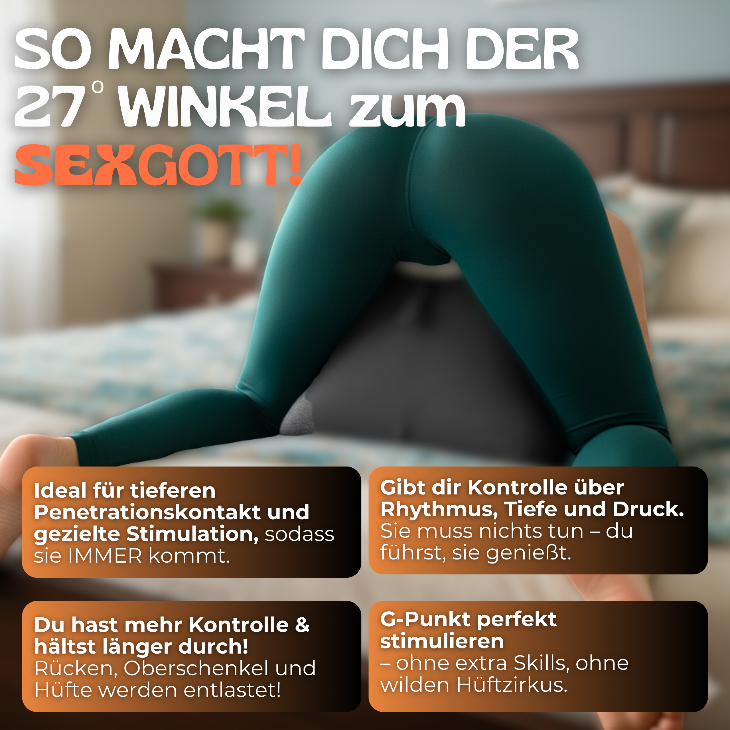 Moodie - S*x Kissen für magische Intimität