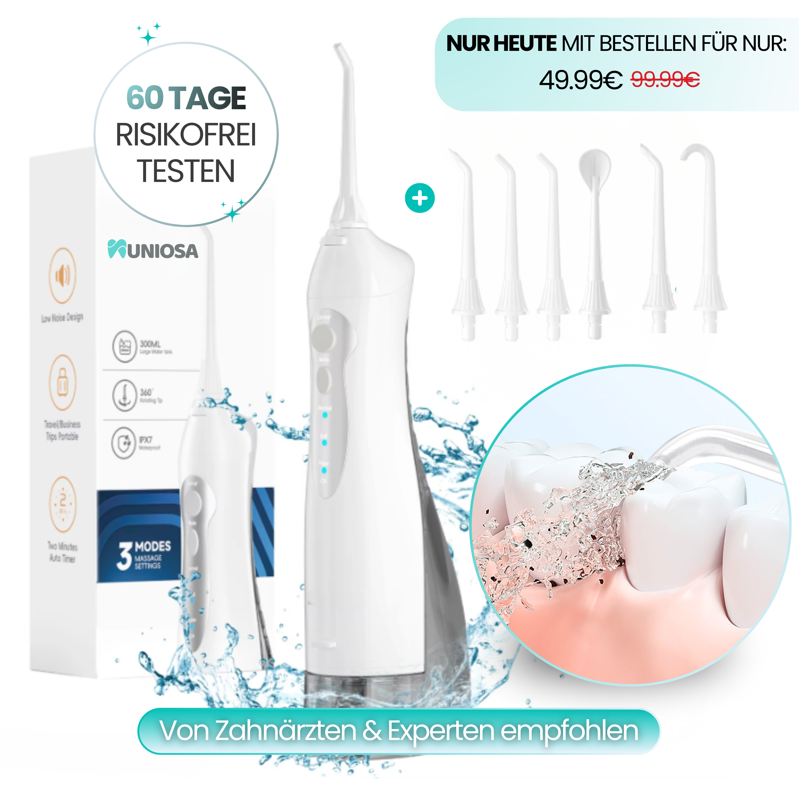 ORBIT BRUSH® - 360° Zahnbürste für saubere Zähne – auch wenn du nicht perfekt putzt.